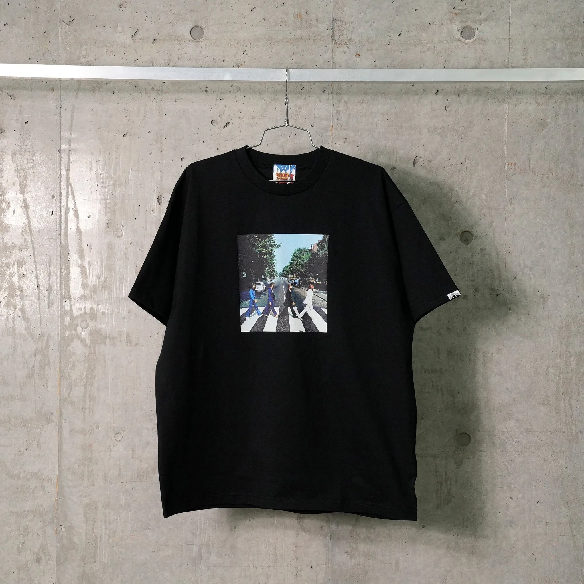 THE BEATLES COTTON T-SHIRT 002 / BLACK