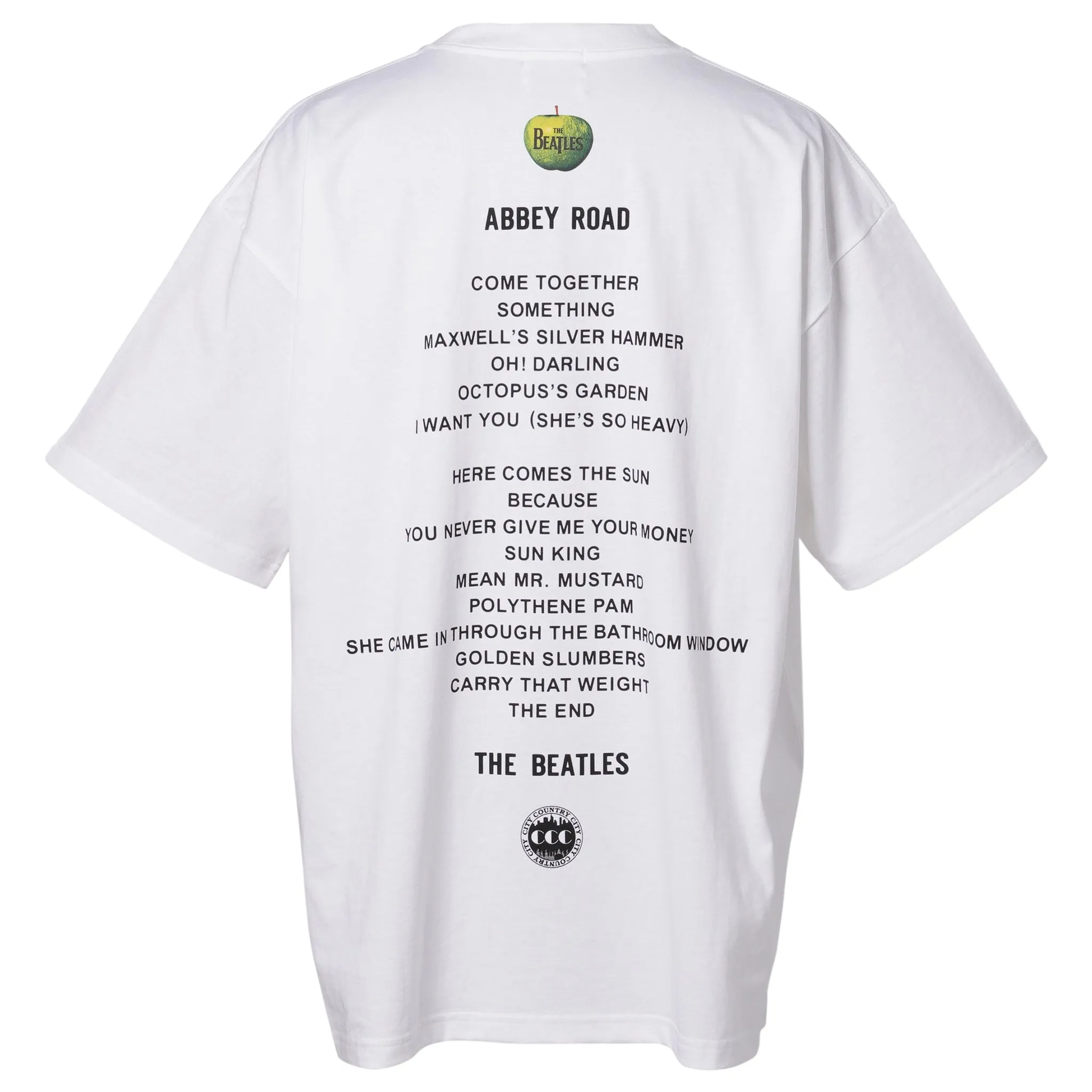THE BEATLES COTTON T-SHIRT 002 / WHITE