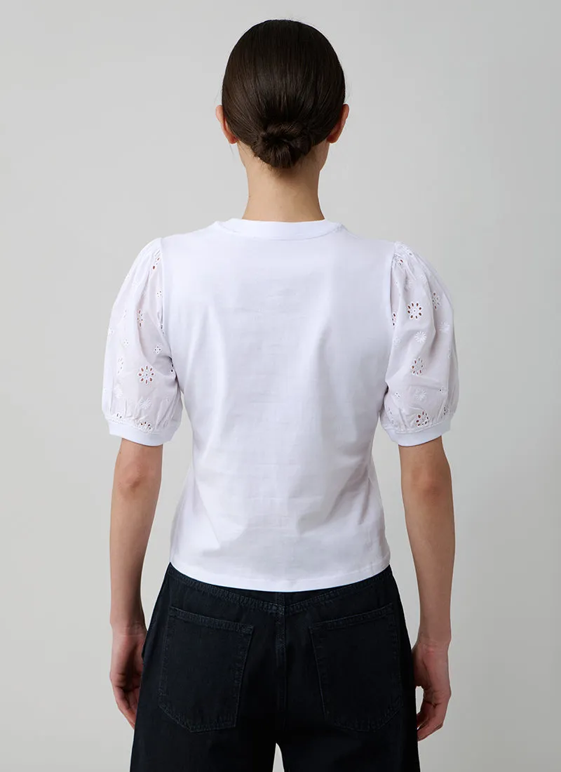 The Lace Sleeve Tee