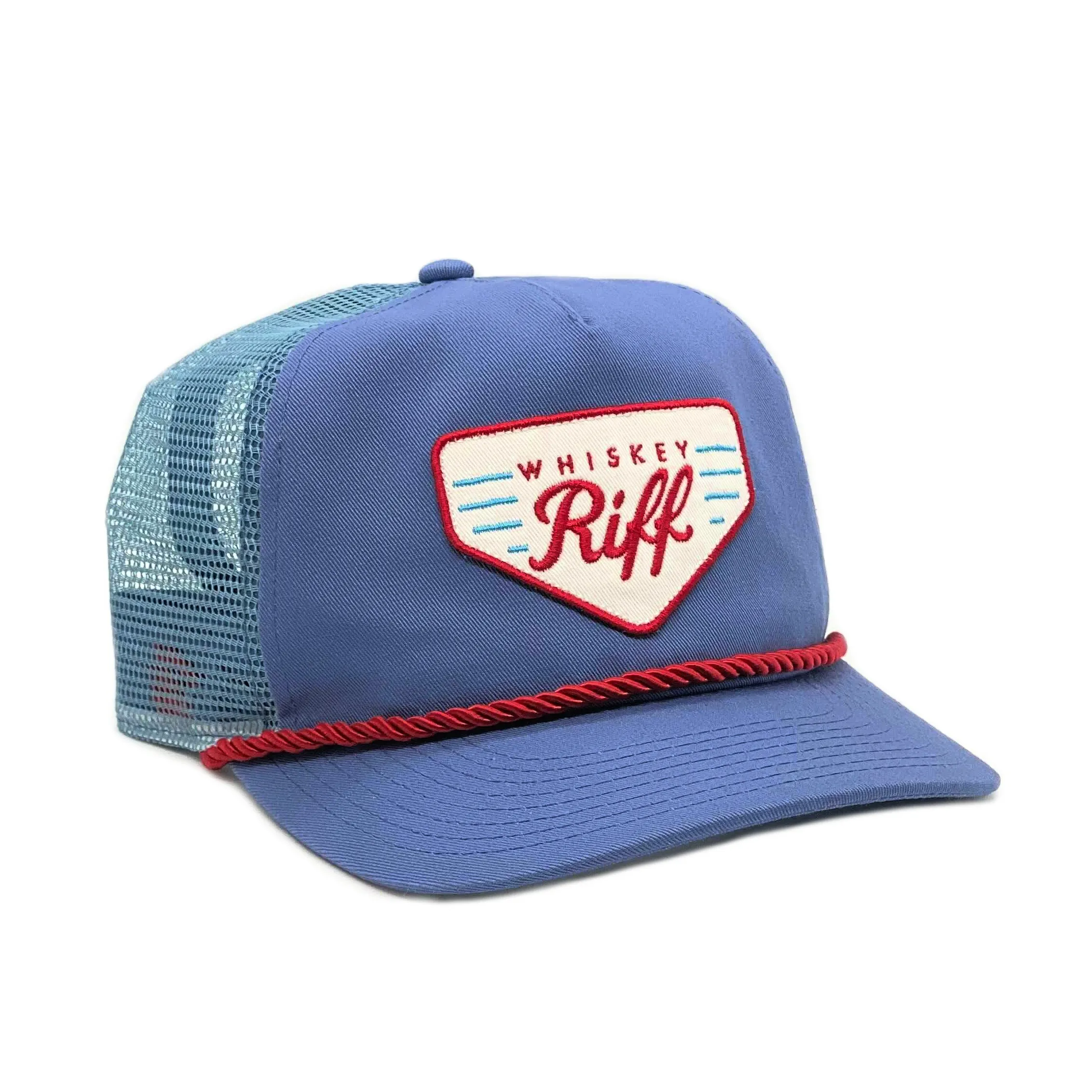 The Whiskey Riff Retro Patch Hat