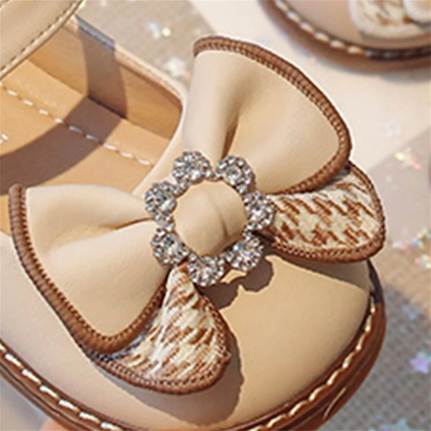 Toddler Flower Girl Bowknot Mary Jane Dress Shoes Cute School niform Platform Kids Little Girls Slippers Size 9