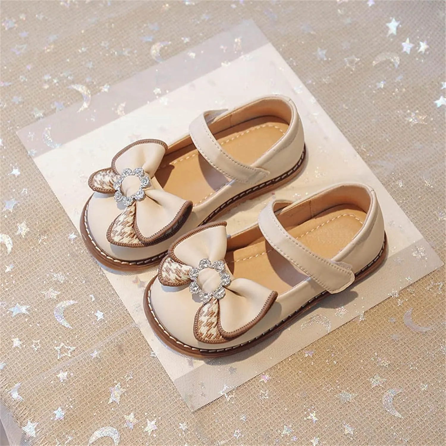 Toddler Flower Girl Bowknot Mary Jane Dress Shoes Cute School niform Platform Kids Little Girls Slippers Size 9