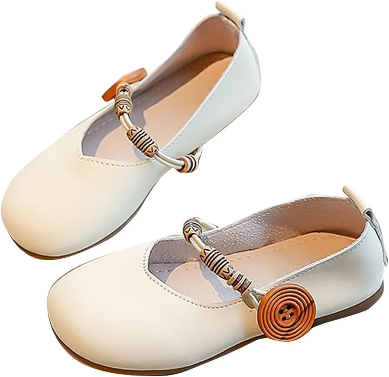 Toddler Girls Dress Shoes Comfortable Slip On Ballet Flats Dress Shoes for Business Casual Work Offic Wedding