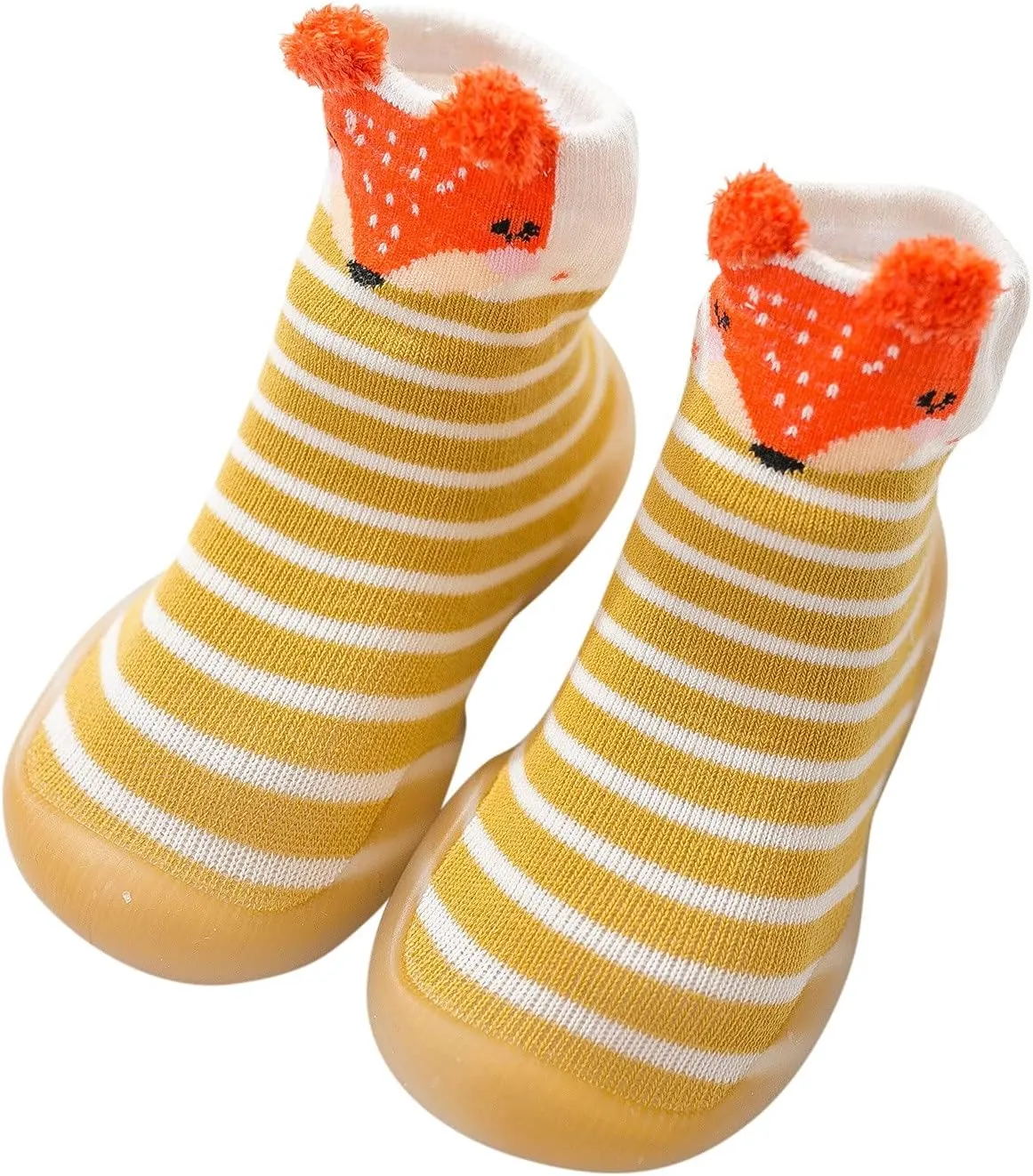 Toddler Wide Dress Shoes Girls Non-Slip Toddler Baby First Infant Shoes Elastic Shoes for Girls