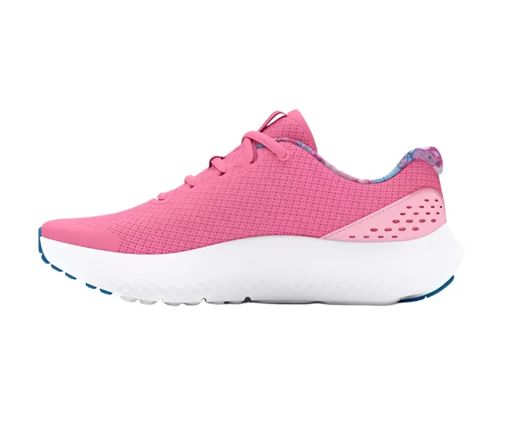 Under Armour Girls Trainer GGS Surge 4 Print Pink