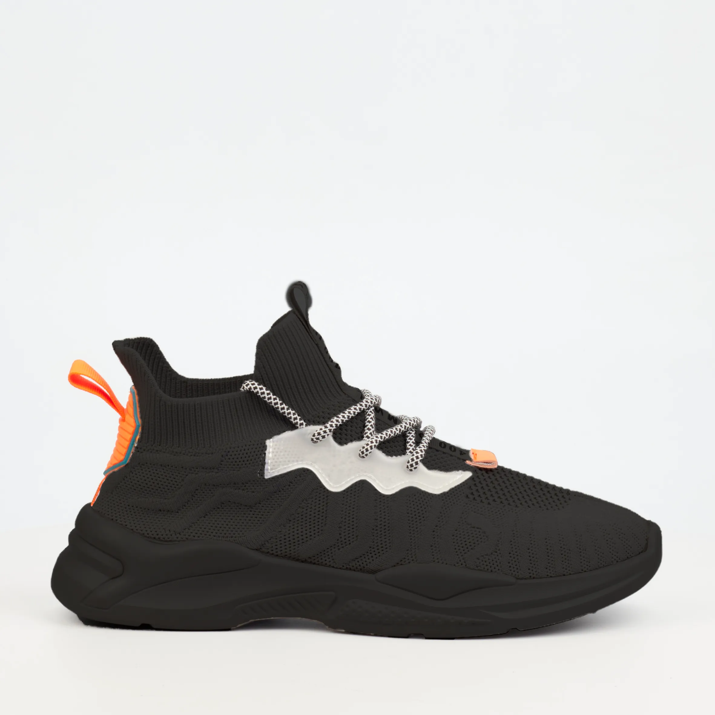 Urbanart Sleek 1 Knit Sneaker - Black