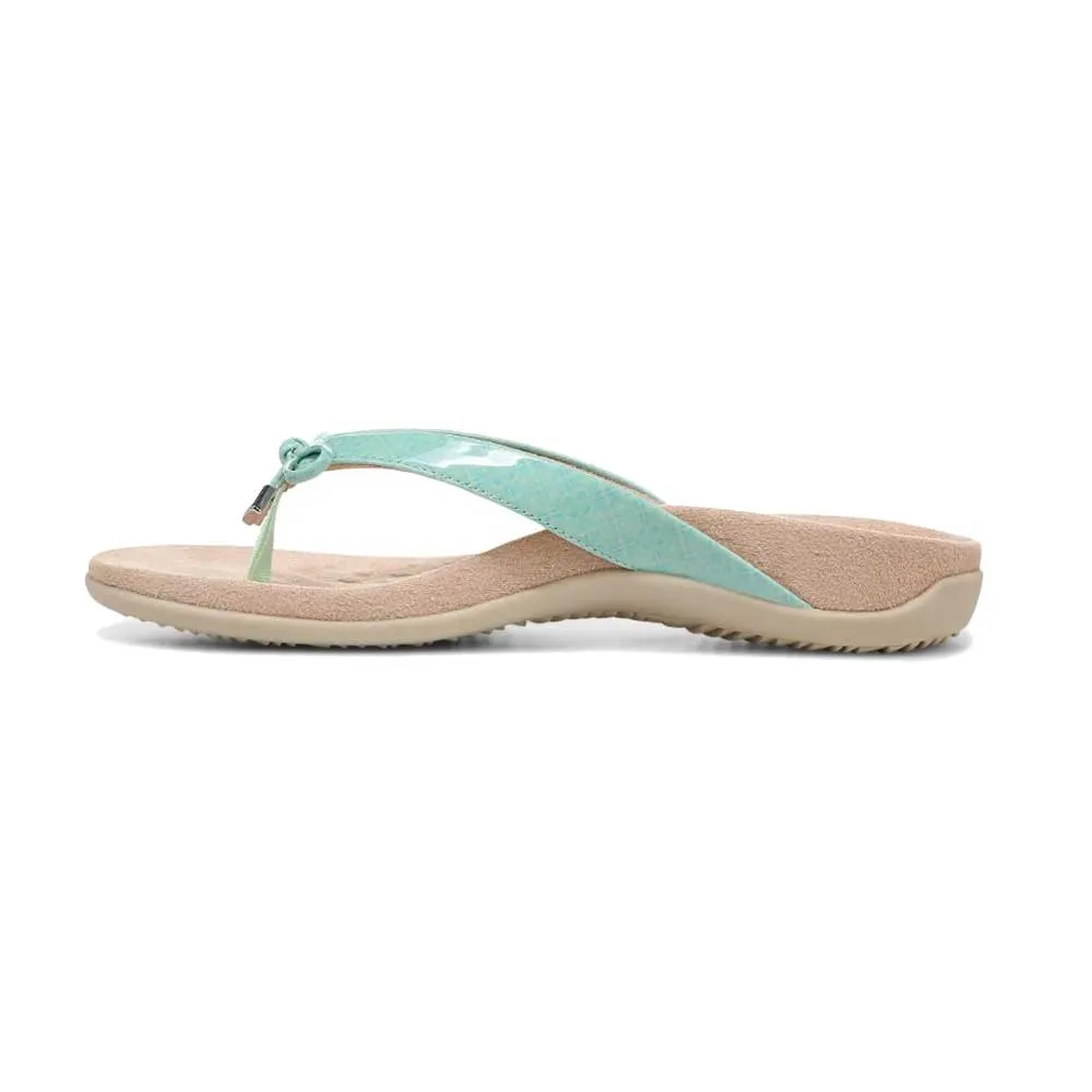 Vionic Bella II Bow Tie Sandals - Menta Tile