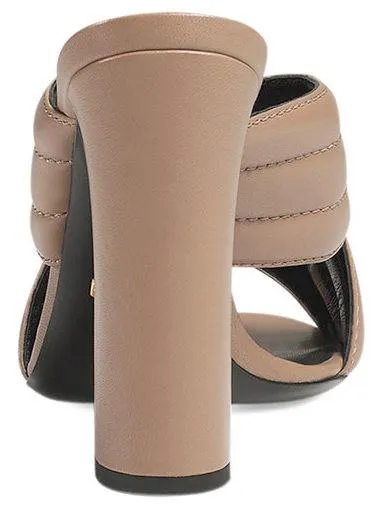 'Webby' Crossover Leather Sandals - ( Black, Green, Beige, Red, White )