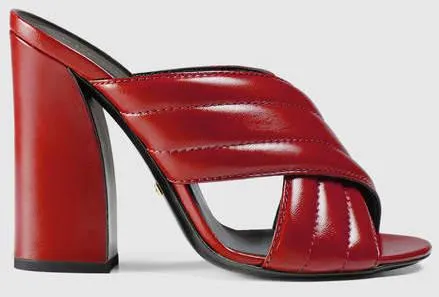 'Webby' Crossover Leather Sandals - ( Black, Green, Beige, Red, White )