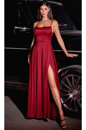 Western Dress For Women in Burgundy By Ladivine CDB8402