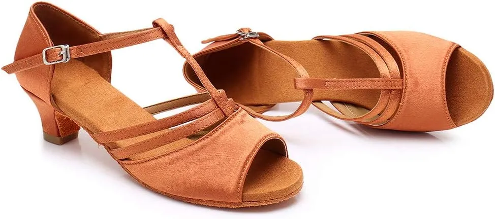 Women Fashion Dancing Prom Ballroom Latin Dance Shoes Sandals Sandals for Women Dressy Size 11