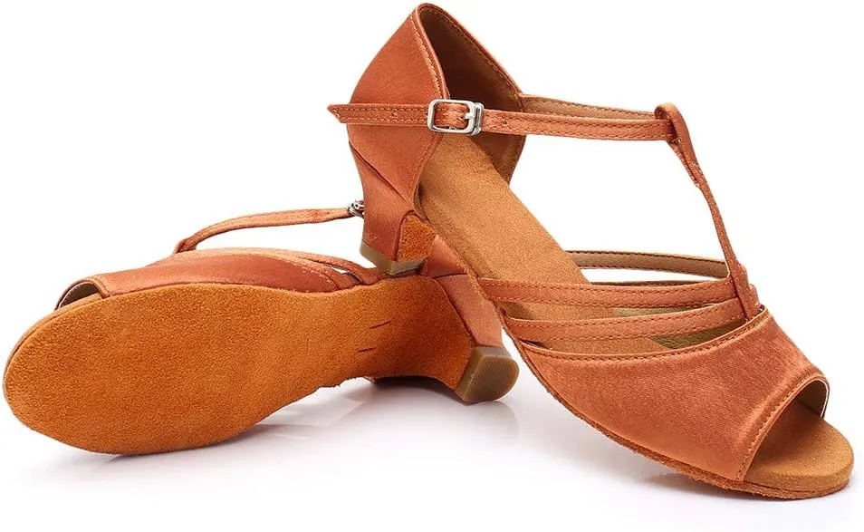 Women Fashion Dancing Prom Ballroom Latin Dance Shoes Sandals Sandals for Women Dressy Size 11