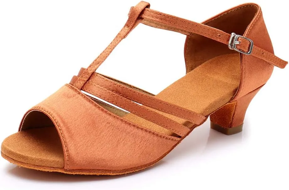 Women Fashion Dancing Prom Ballroom Latin Dance Shoes Sandals Sandals for Women Dressy Size 11