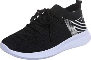 Women's Fashion Sneakers Non Slip Lightweight Casual Breathable Tennis Shoes Work Shopping Travel Mesh Walking Shoes
