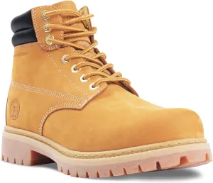 Work Boots for Men, 7 inch Soft/Steel Toe Boots, Safety Industrial Construction Work Shoes, Waterproof, Non-Slip, Puncture-Proof, Static Control, Breathable, Quick Dry